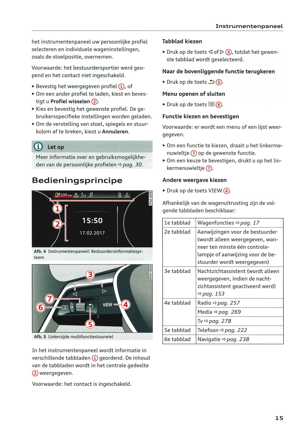 2018-2023 Audi e-tron Bedienungsanleitung | Niederländisch