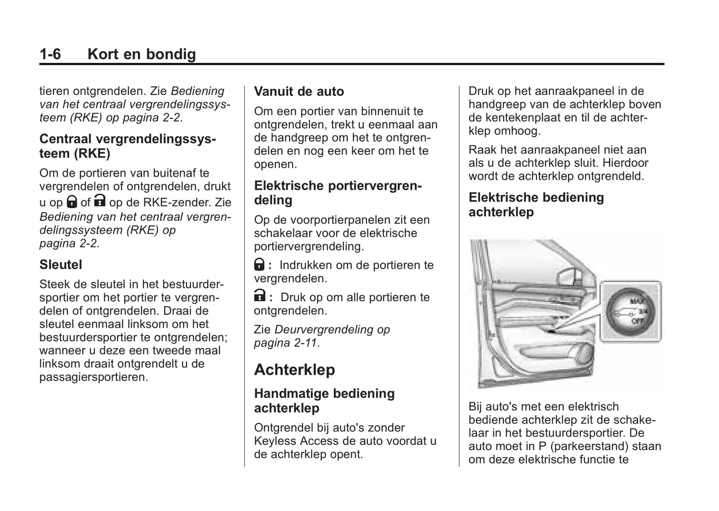 2015-2017 Cadillac SRX Bedienungsanleitung | Niederländisch