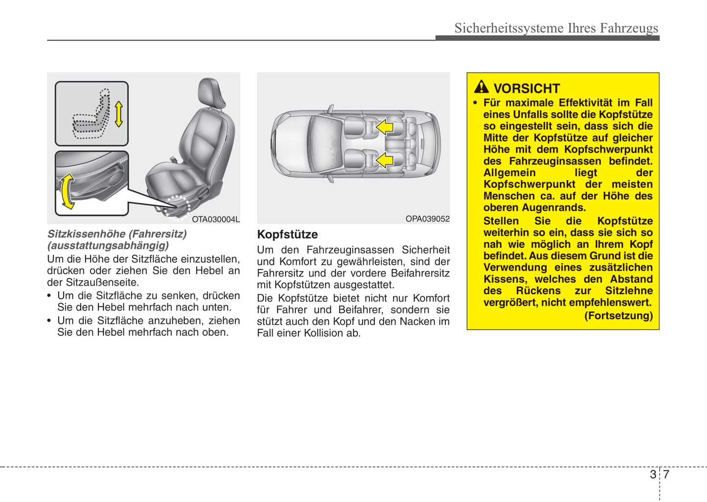 2015-2017 Kia Picanto Manuel du propriétaire | Allemand