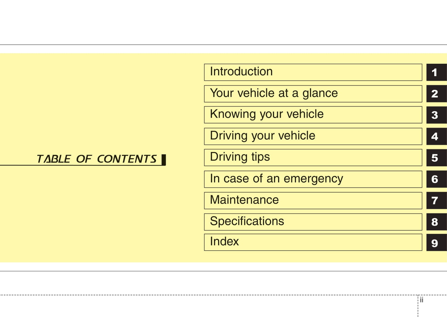 2006-2009 Kia Sorento Manuel du propriétaire | Anglais