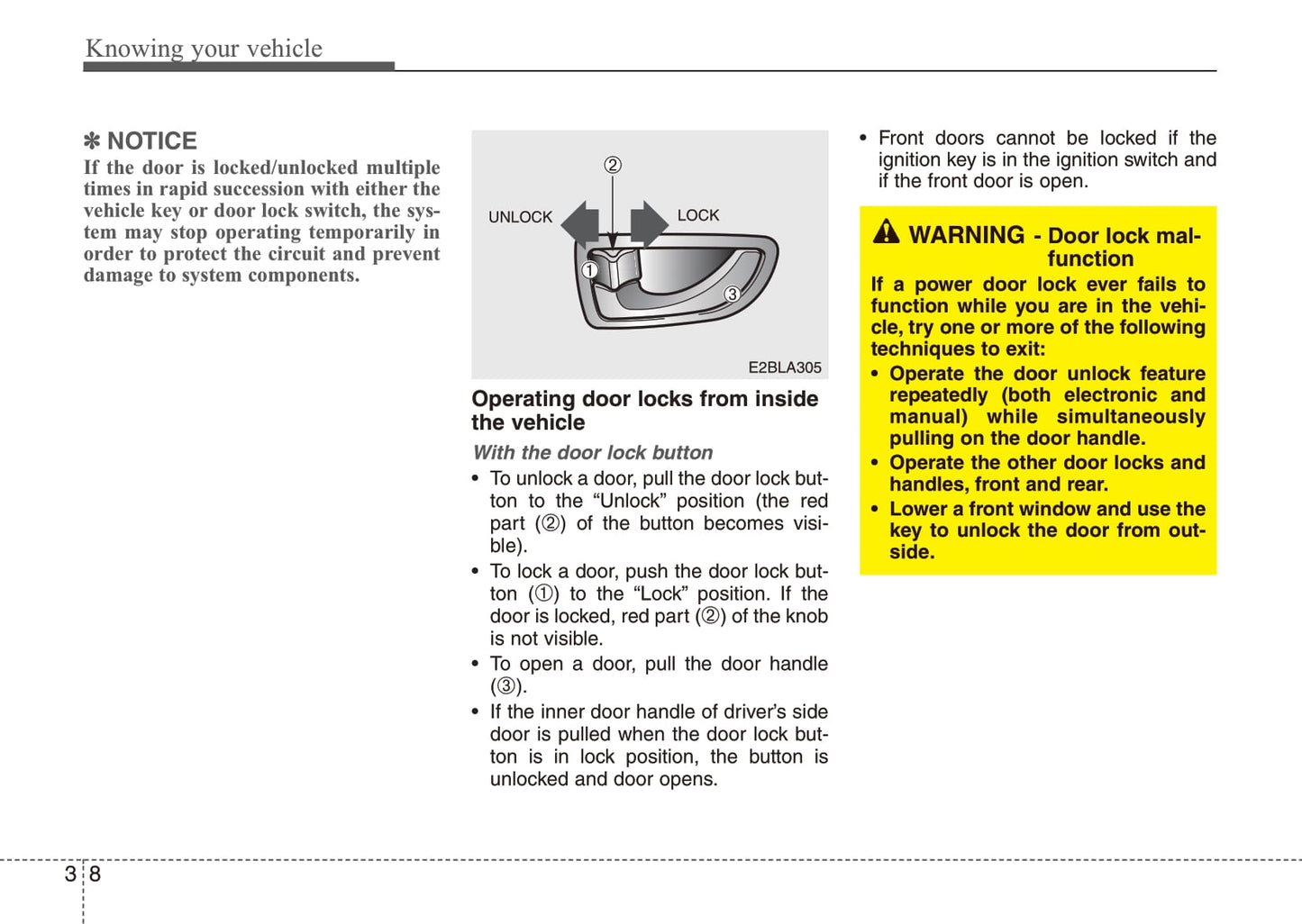 2006-2009 Kia Sorento Manuel du propriétaire | Anglais