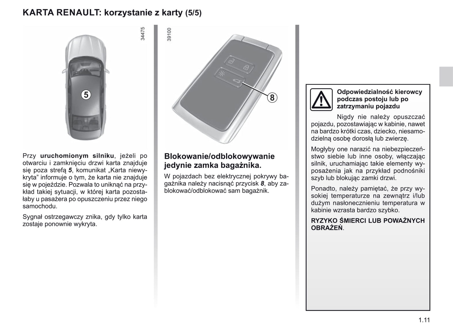 2018-2019 Renault Talisman Gebruikershandleiding | Pools