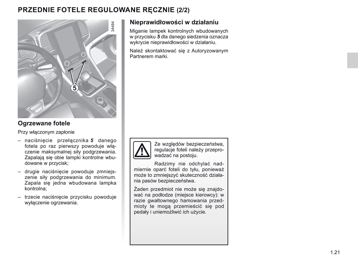 2018-2019 Renault Talisman Gebruikershandleiding | Pools