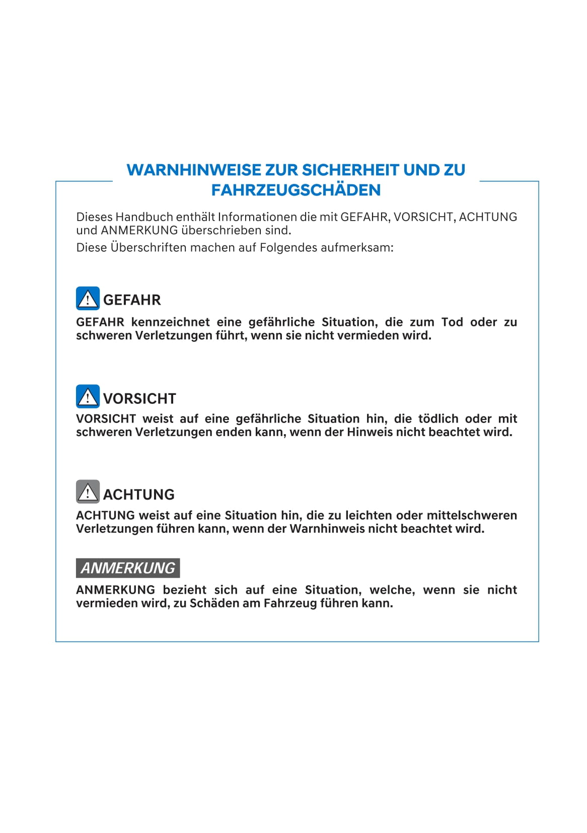 2021-2022 Hyundai i20 N Owner's Manual | German