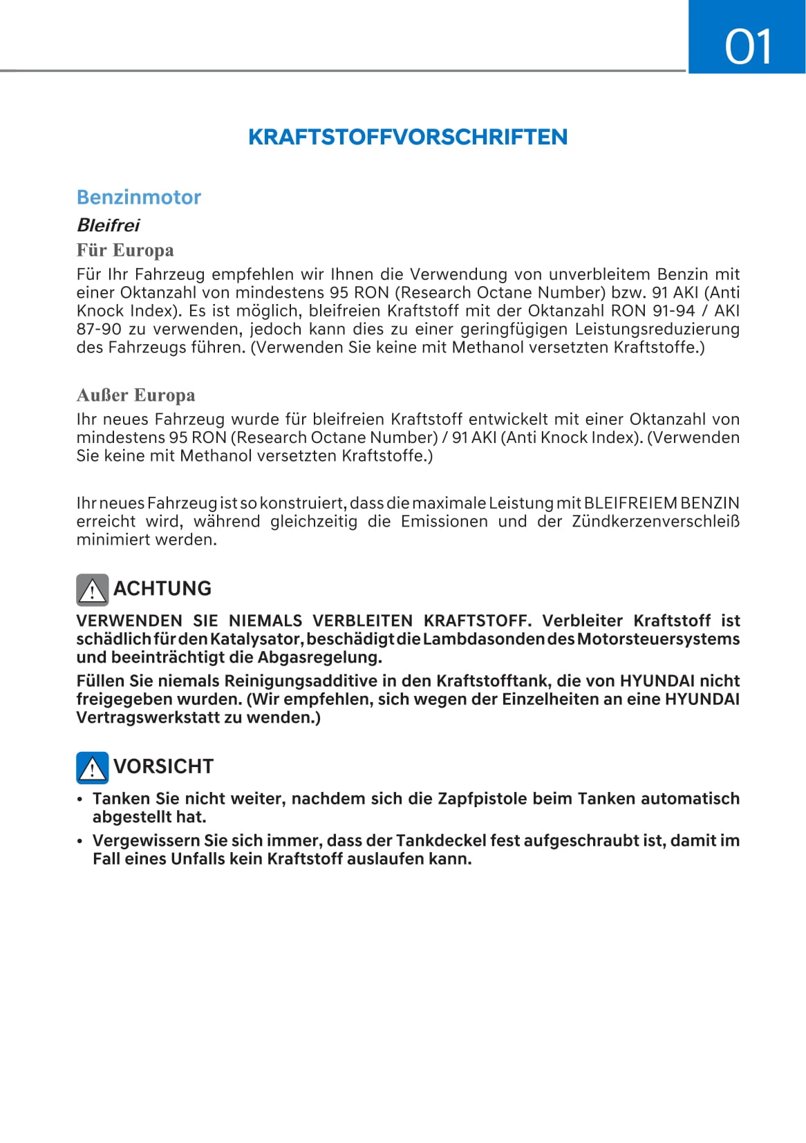 2021-2022 Hyundai i20 N Owner's Manual | German