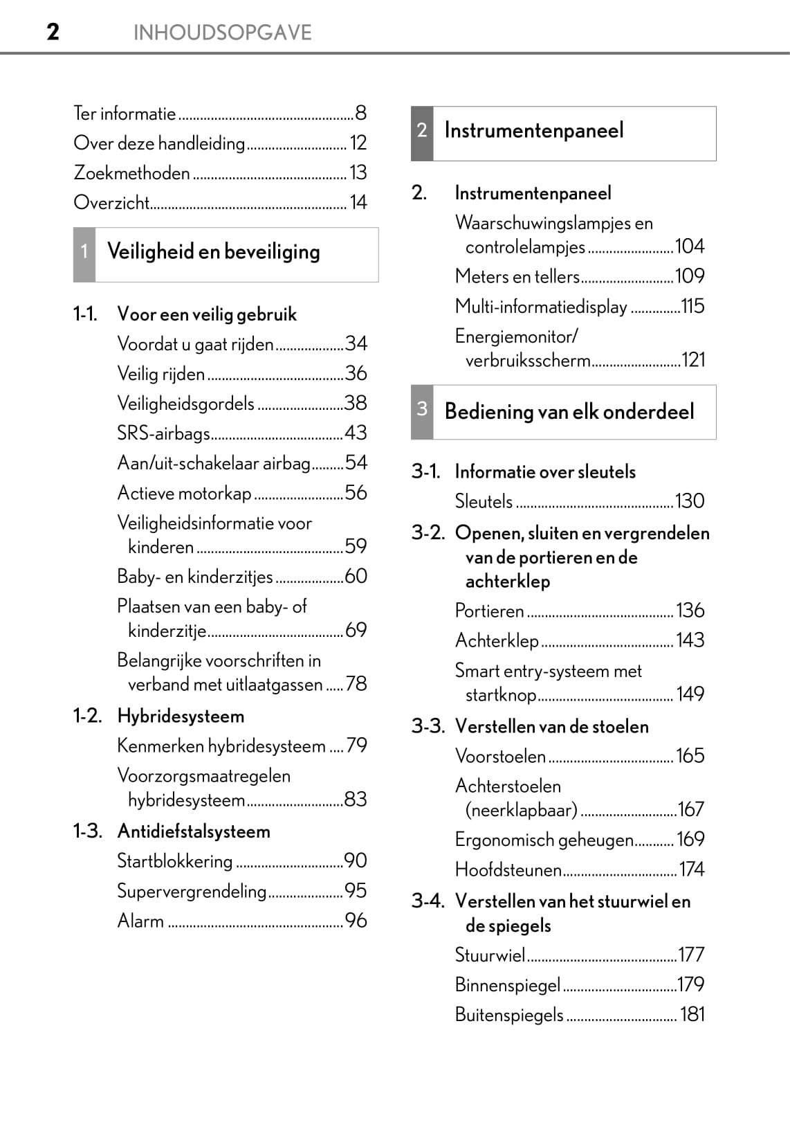 2015-2016 Lexus IS 300h Gebruikershandleiding | Nederlands