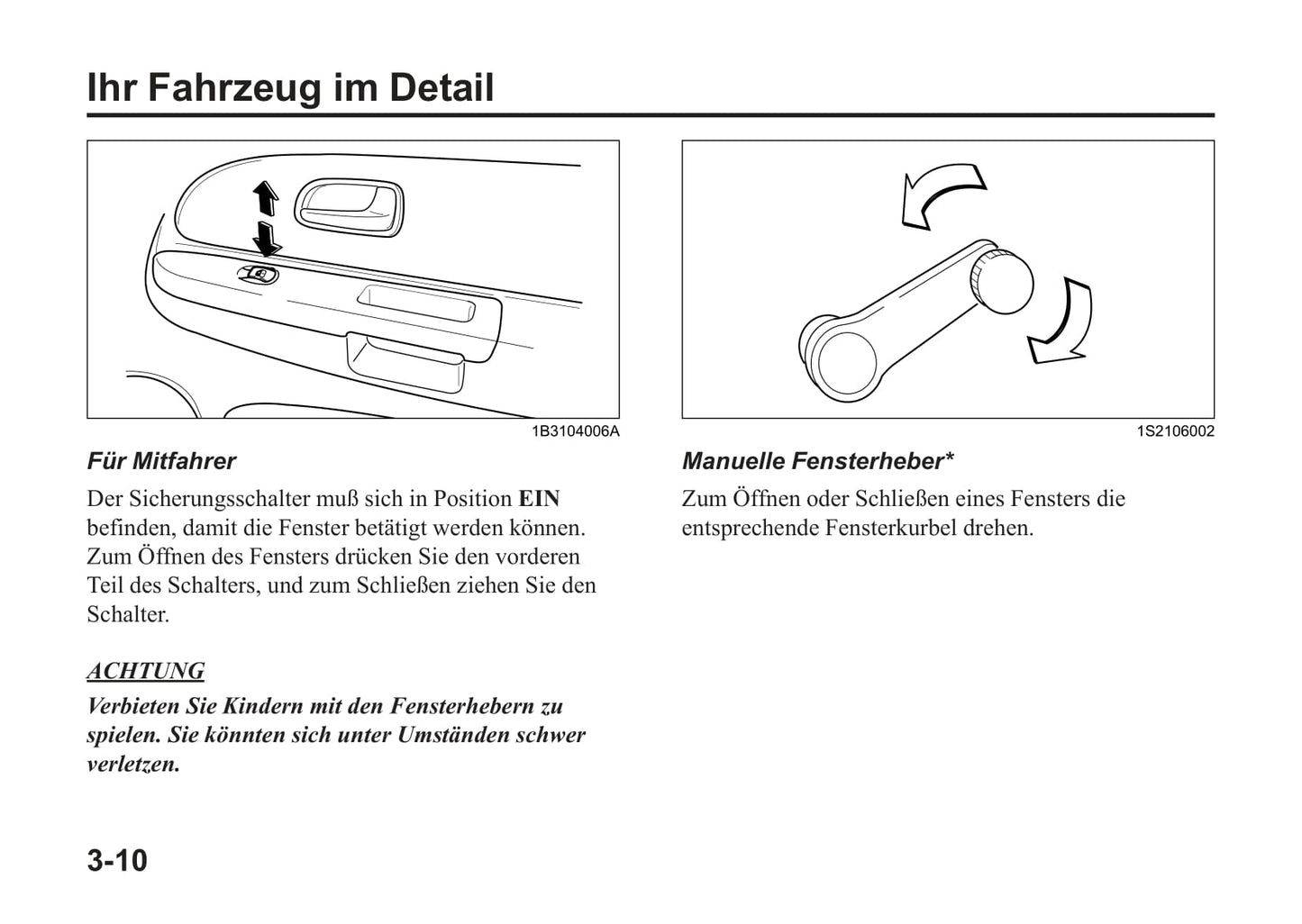 2000-2005 Kia Rio Manuel du propriétaire | Allemand