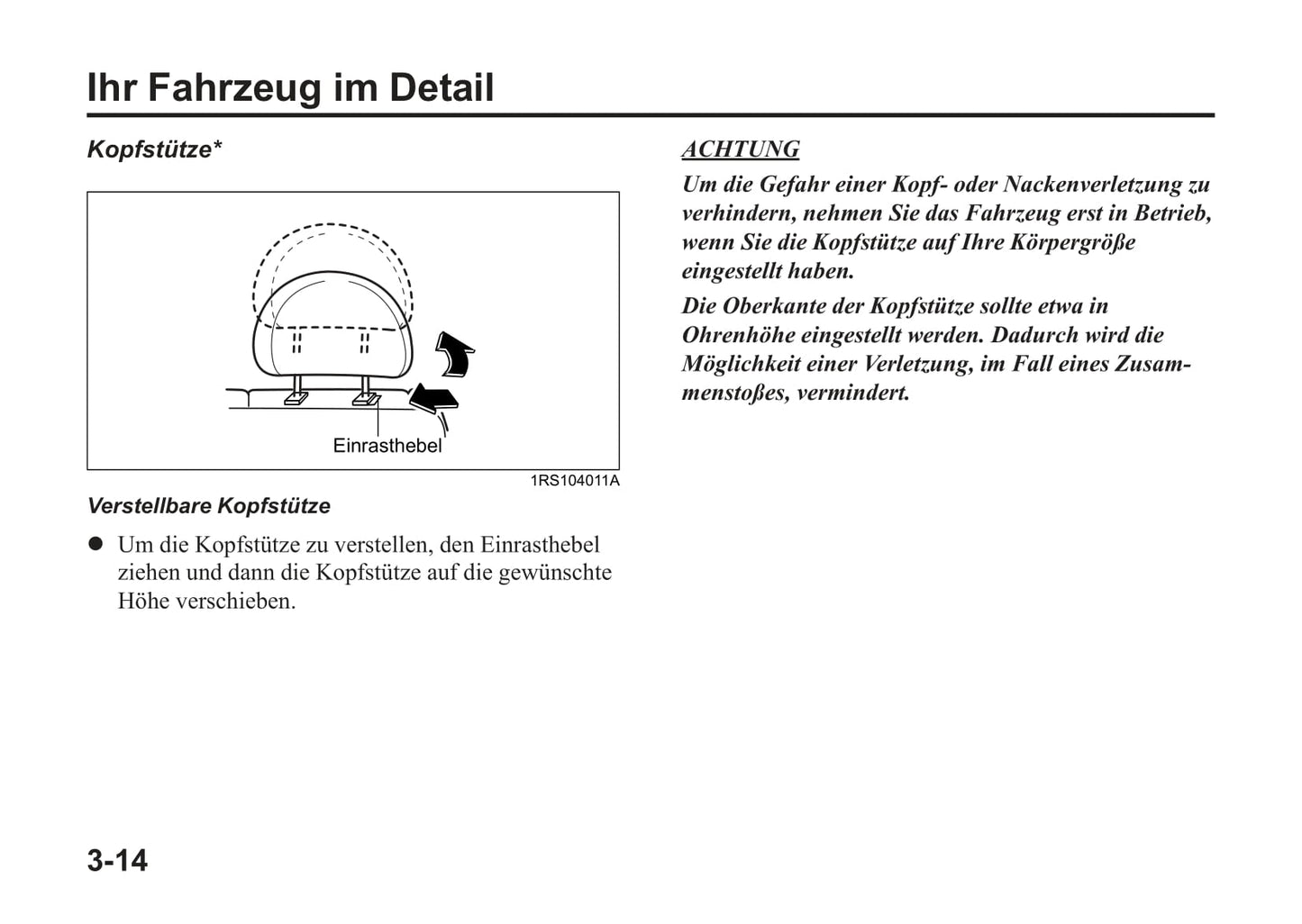 2000-2005 Kia Rio Manuel du propriétaire | Allemand