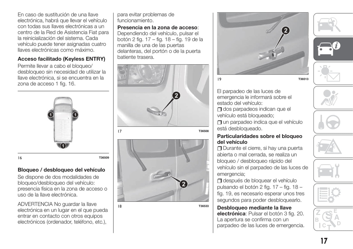 2019-2020 Fiat Talento Gebruikershandleiding | Spaans