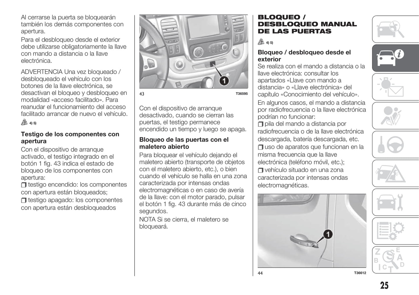 2019-2020 Fiat Talento Gebruikershandleiding | Spaans