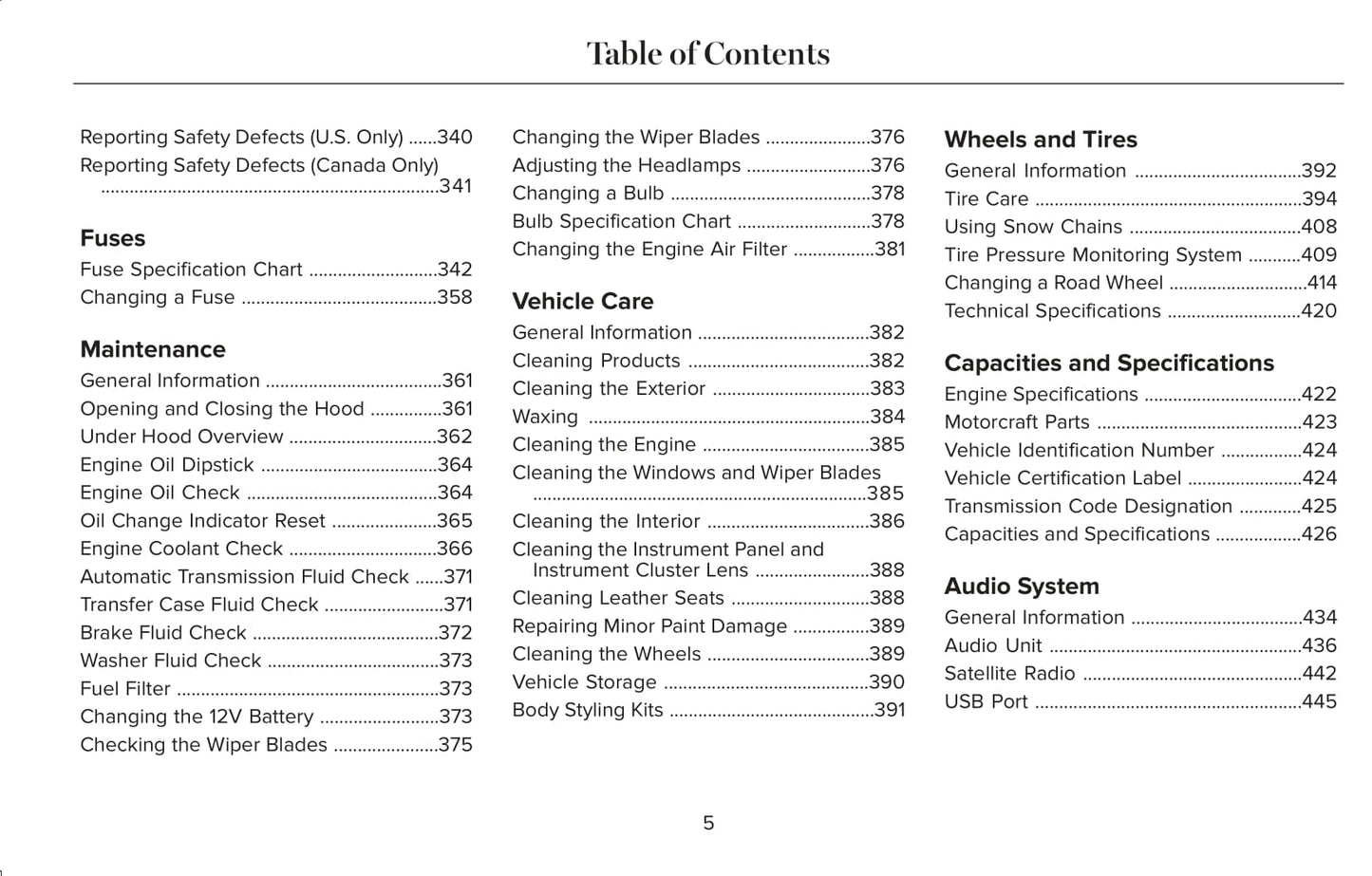 2018-2019 Lincoln Navigator Bedienungsanleitung | Englisch