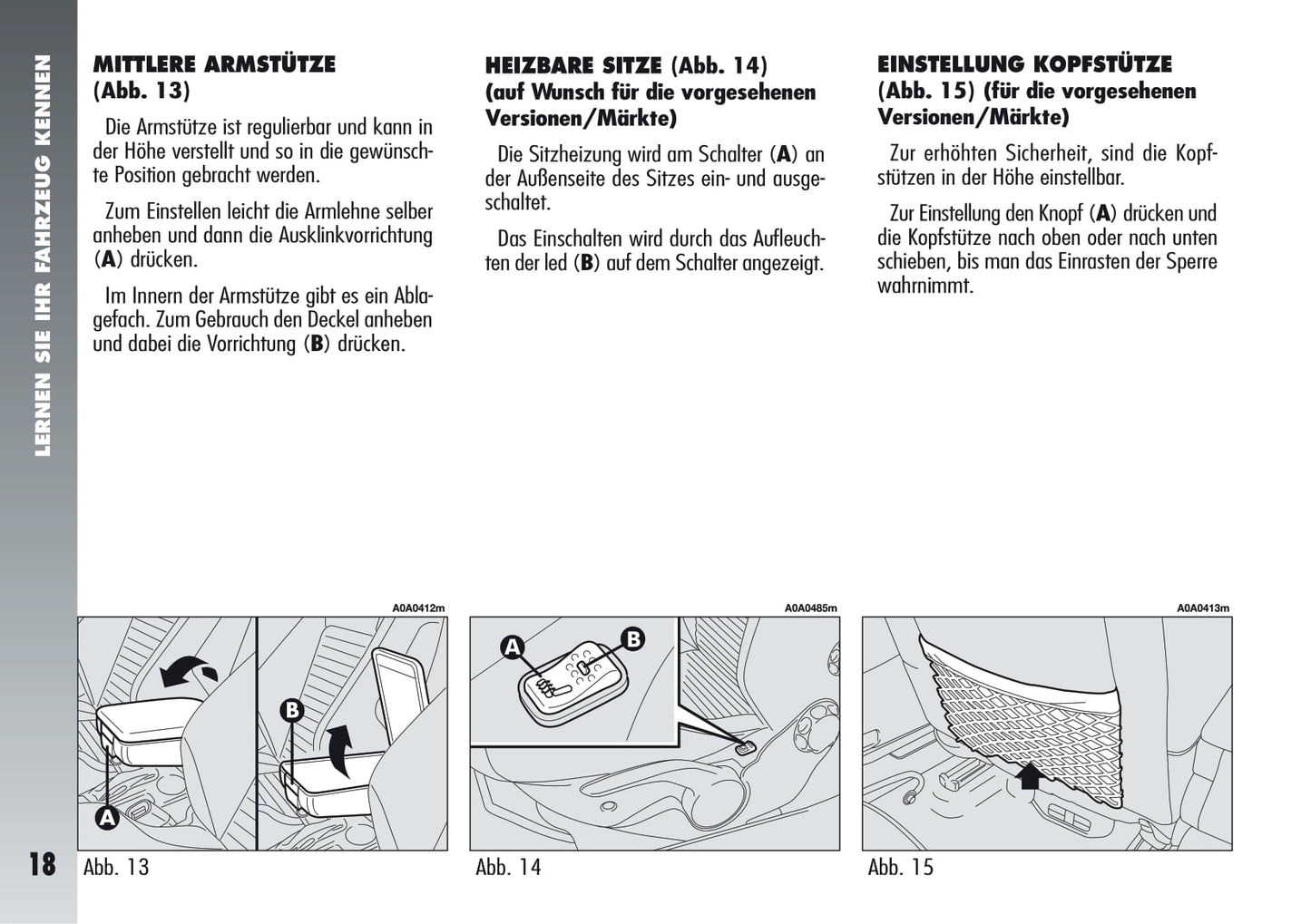 2005-2011 Alfa Romeo 147 GTA Owner's Manual | German