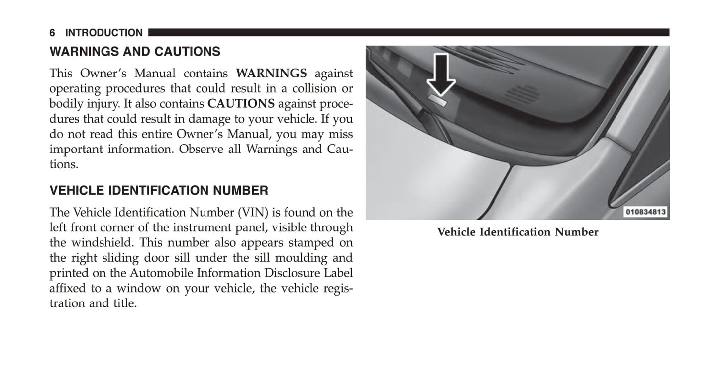 2016 Chrysler Country/Town Gebruikershandleiding | Engels
