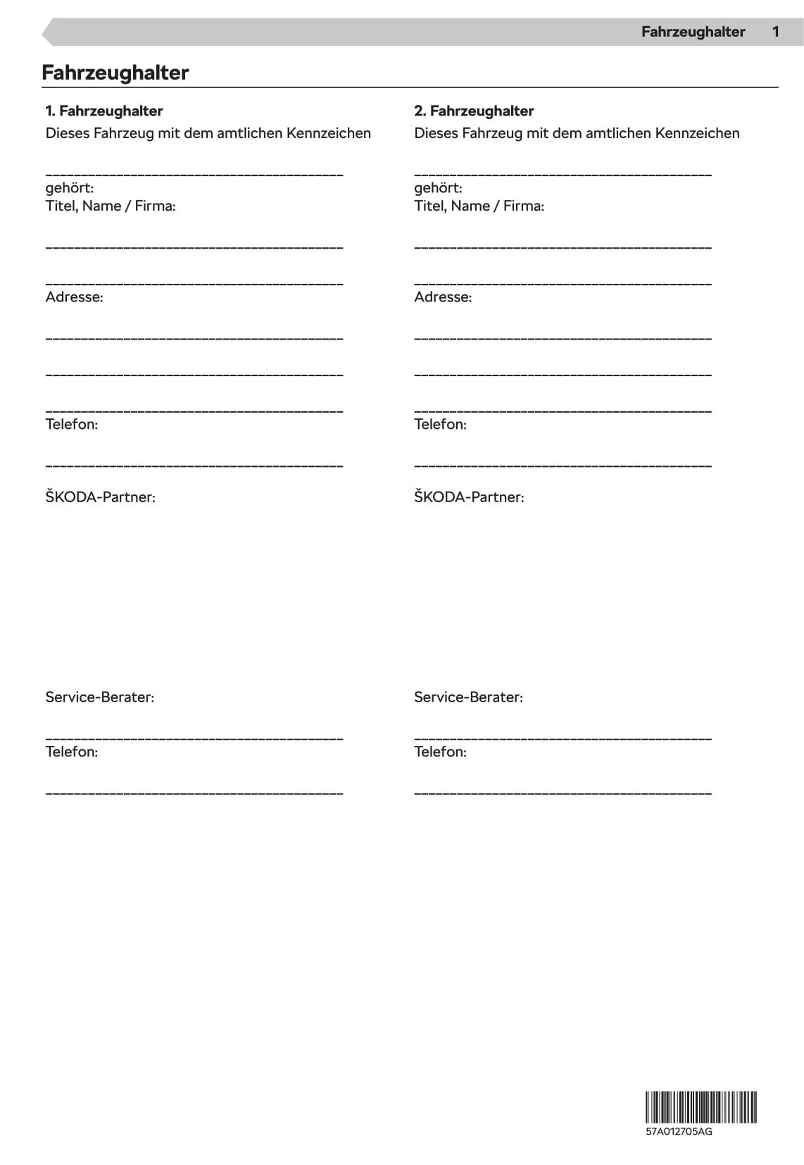 2020-2021 Skoda Karoq Owner's Manual | German