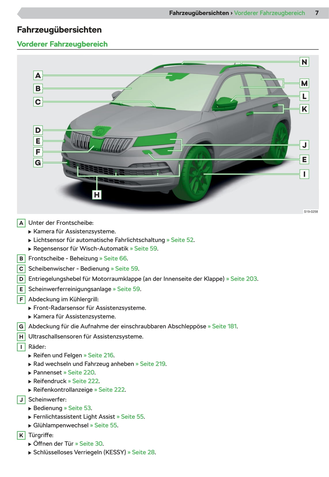 2020-2021 Skoda Karoq Owner's Manual | German