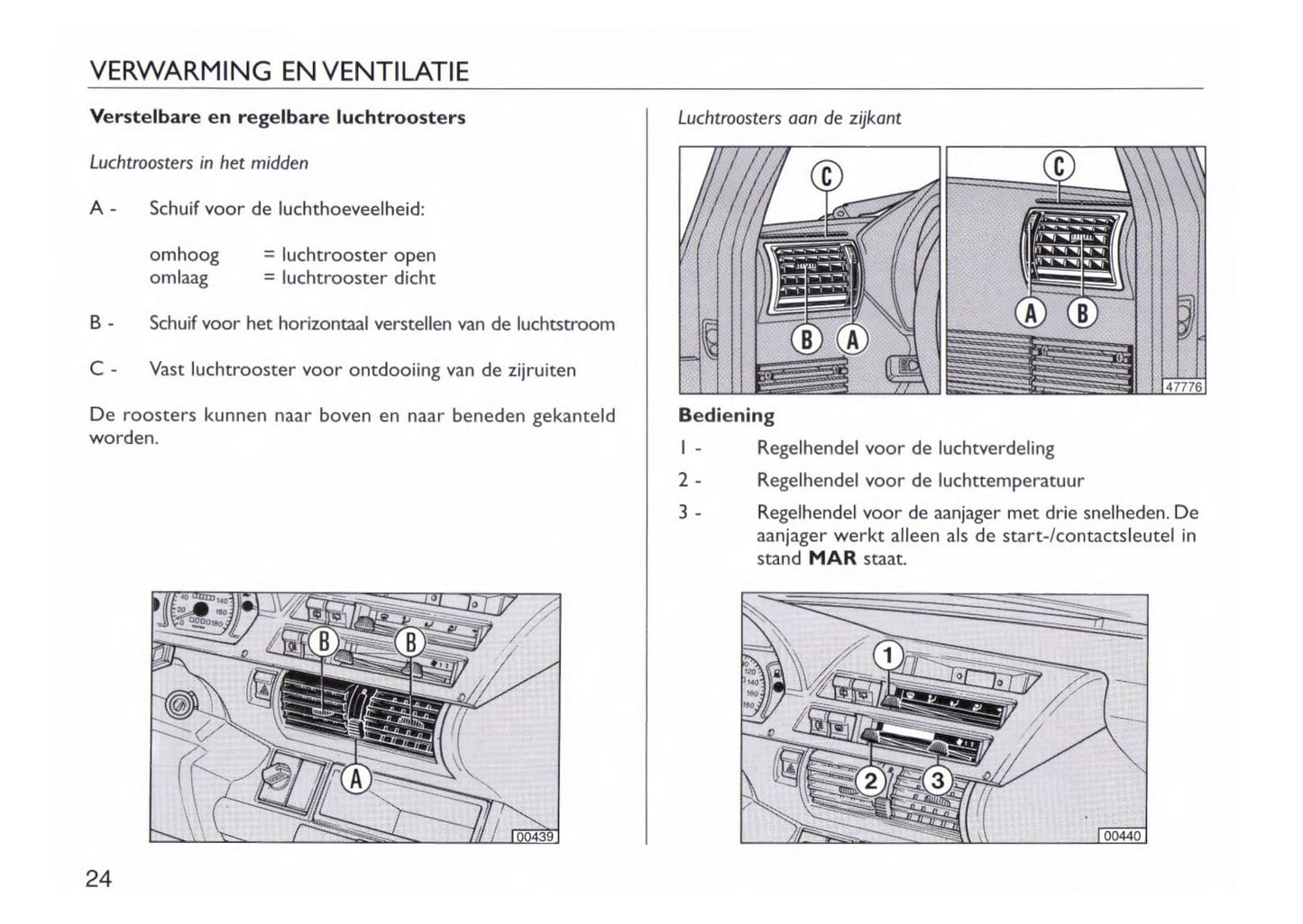 1997-1998 Fiat Cinquecento Gebruikershandleiding | Nederlands