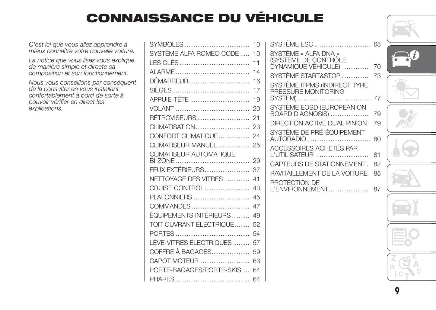 2014-2016 Alfa Romeo Giulietta Gebruikershandleiding | Frans