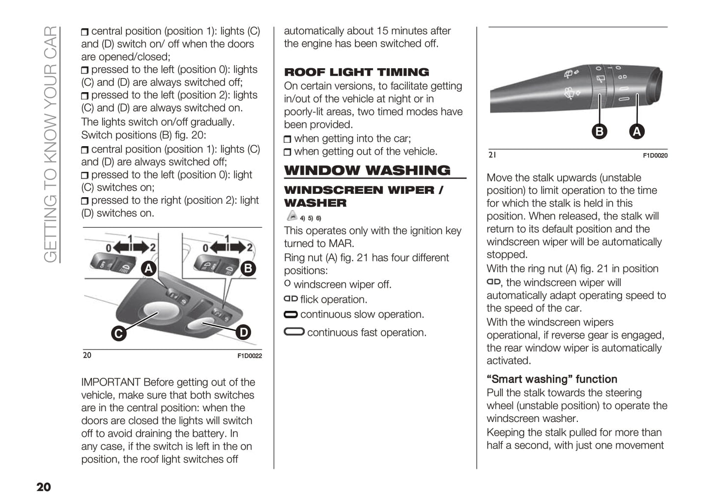2018-2019 Fiat Panda Owner's Manual | English