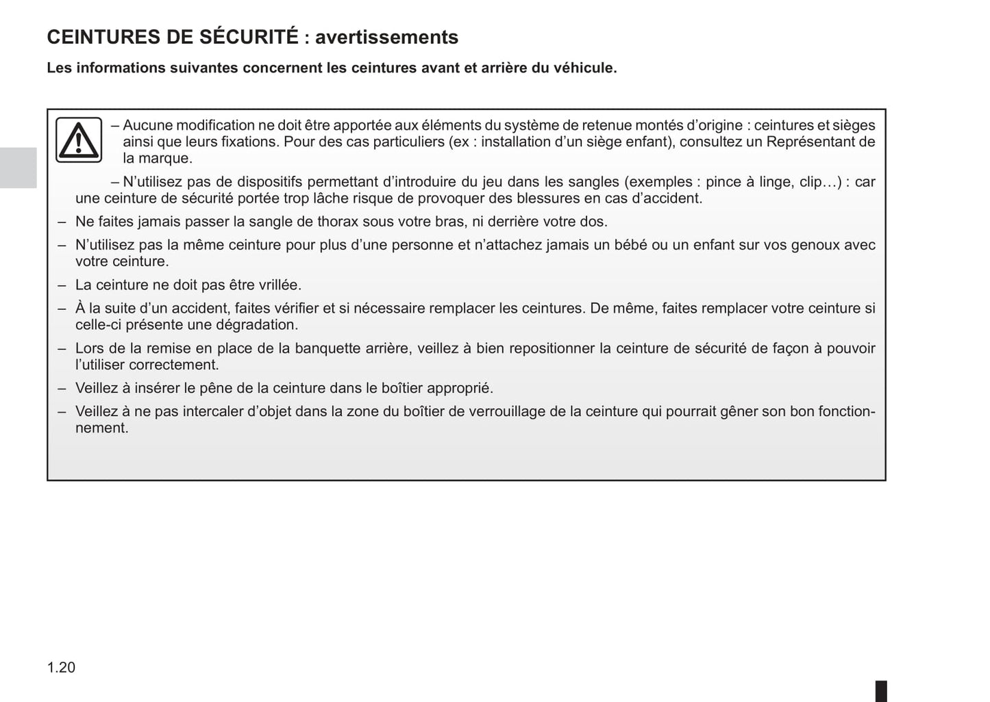 2012-2013 Renault Espace Bedienungsanleitung | Französisch