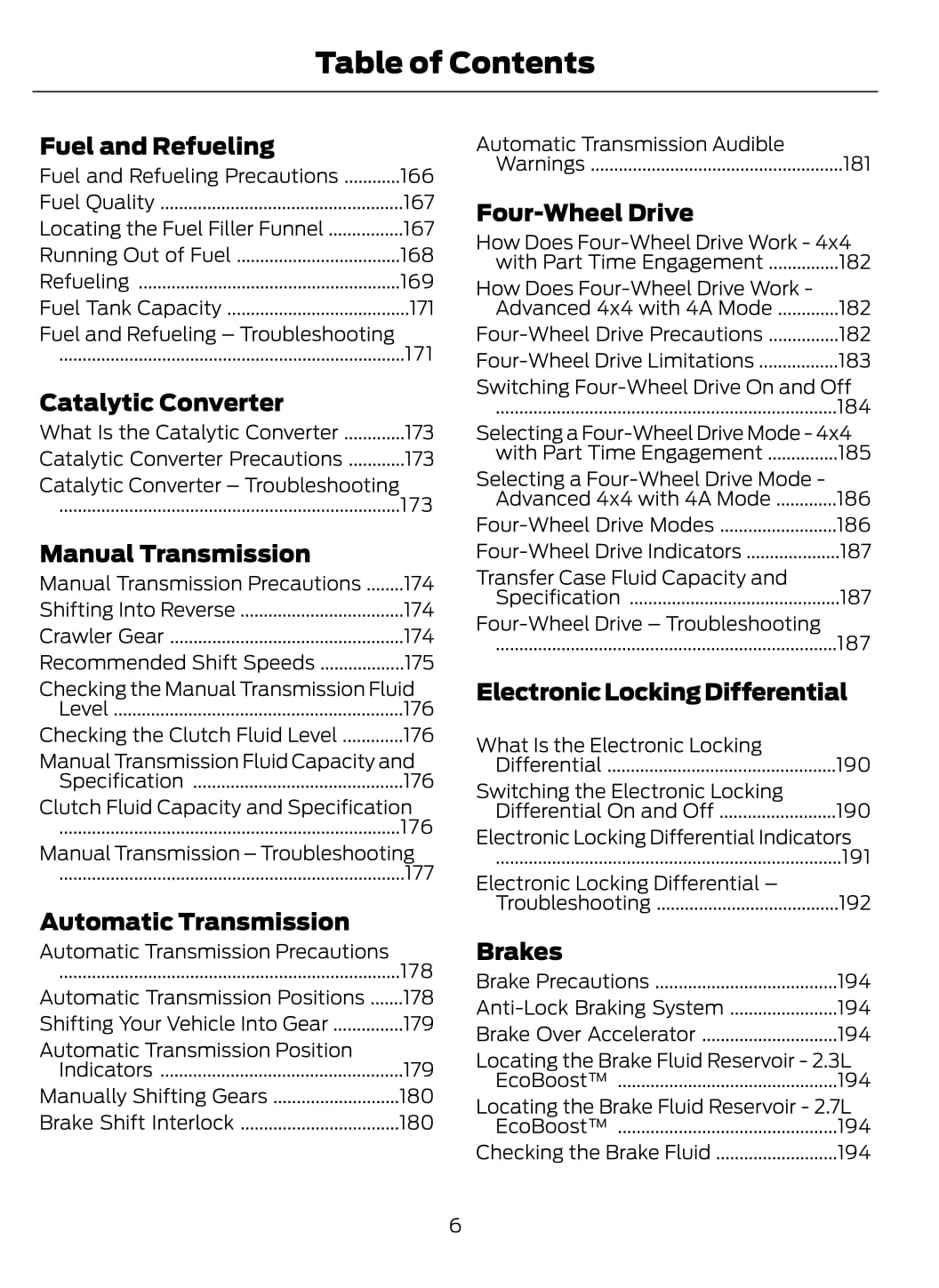 2021 Ford Bronco Owner's Manual | English