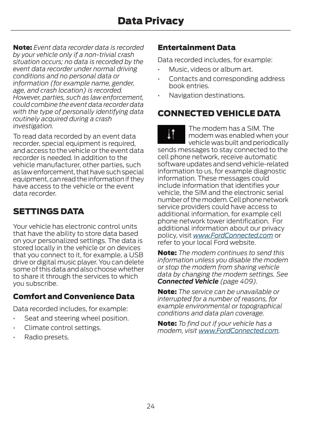 2021 Ford Bronco Owner's Manual | English