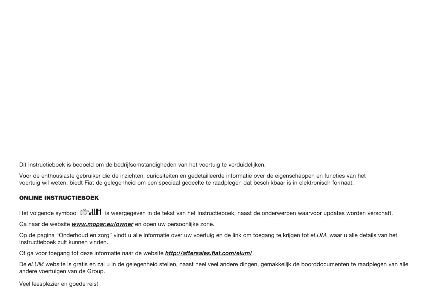 2016-2017 Fiat Tipo 5 Doors Gebruikershandleiding | Nederlands