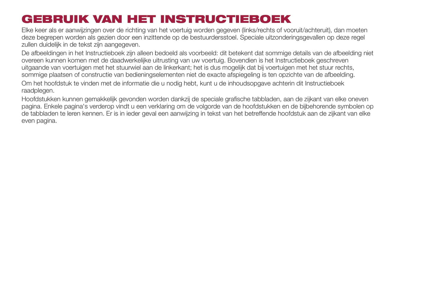 2016-2017 Fiat Tipo 5 Doors Gebruikershandleiding | Nederlands