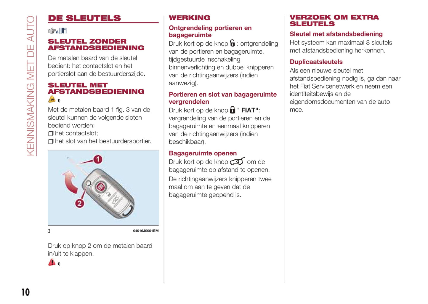 2016-2017 Fiat Tipo 5 Doors Gebruikershandleiding | Nederlands