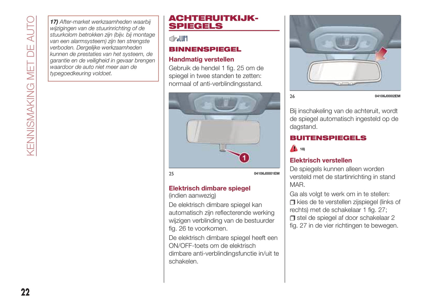 2016-2017 Fiat Tipo 5 Doors Gebruikershandleiding | Nederlands