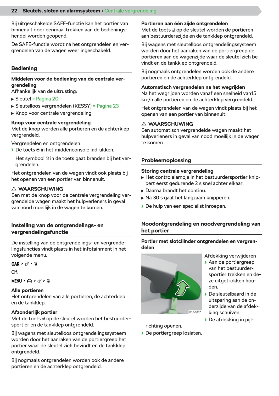 2019-2023 Skoda Superb Bedienungsanleitung | Niederländisch