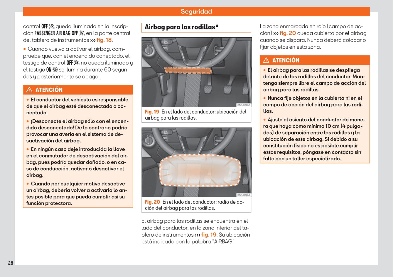 2017-2020 Seat Leon Gebruikershandleiding | Spaans