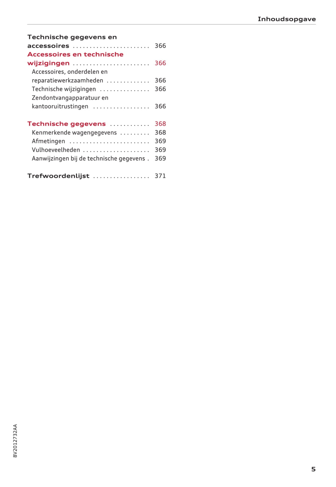 2016-2018 Audi A3 Bedienungsanleitung | Niederländisch