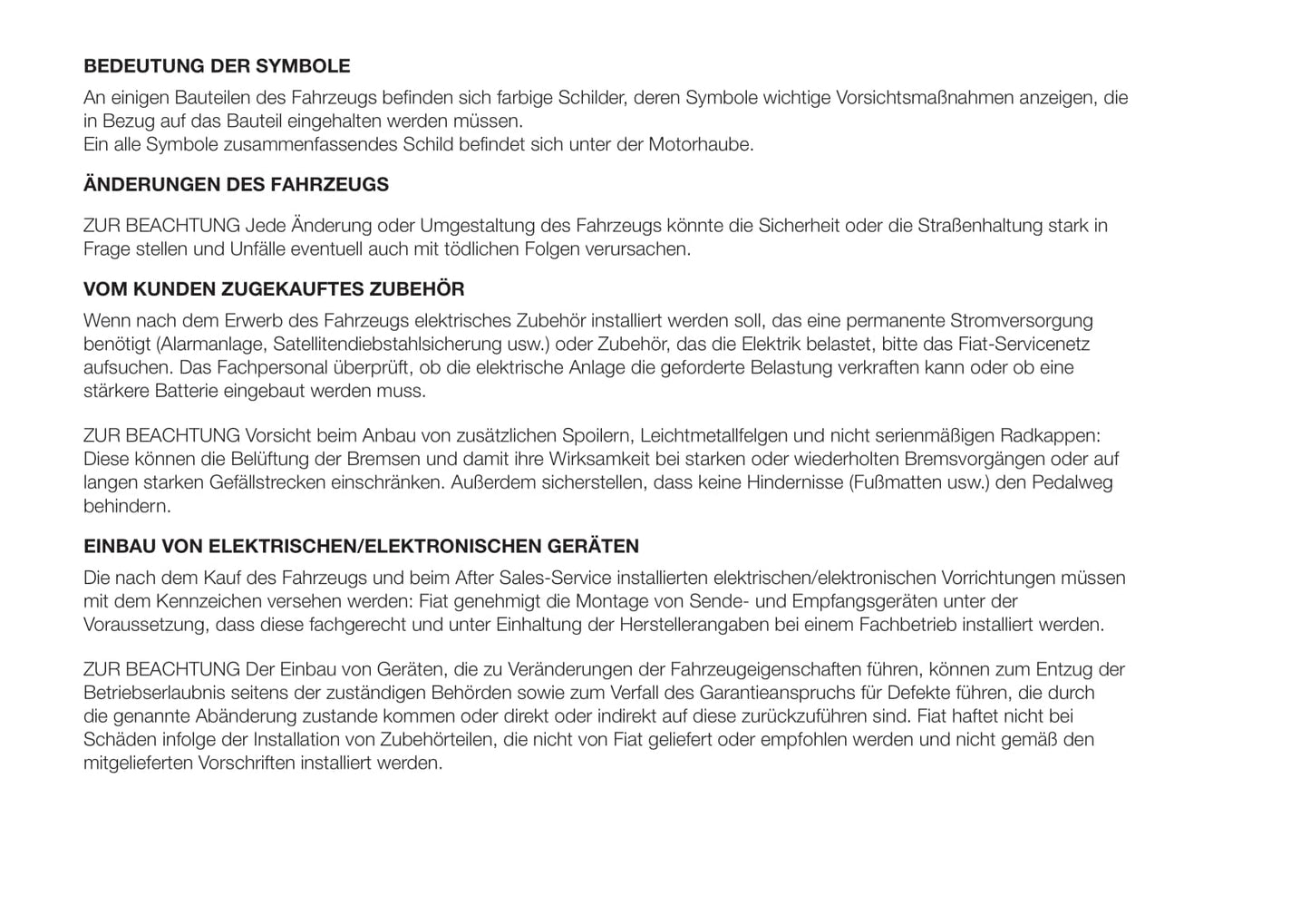 2018-2019 Fiat Doblò Gebruikershandleiding | Duits