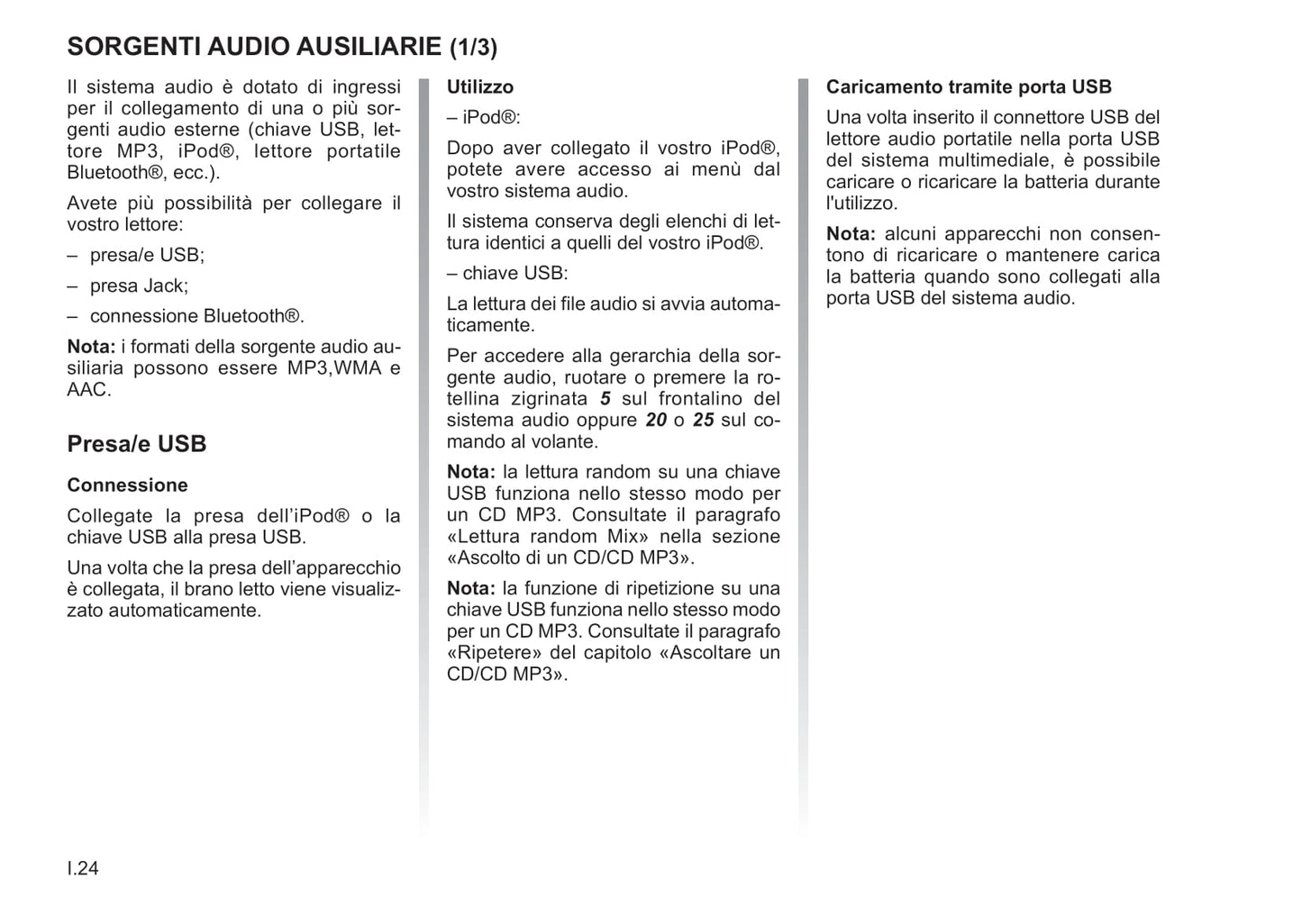 Renault R-Plug&Radio Libretto D'istruzioni 2014
