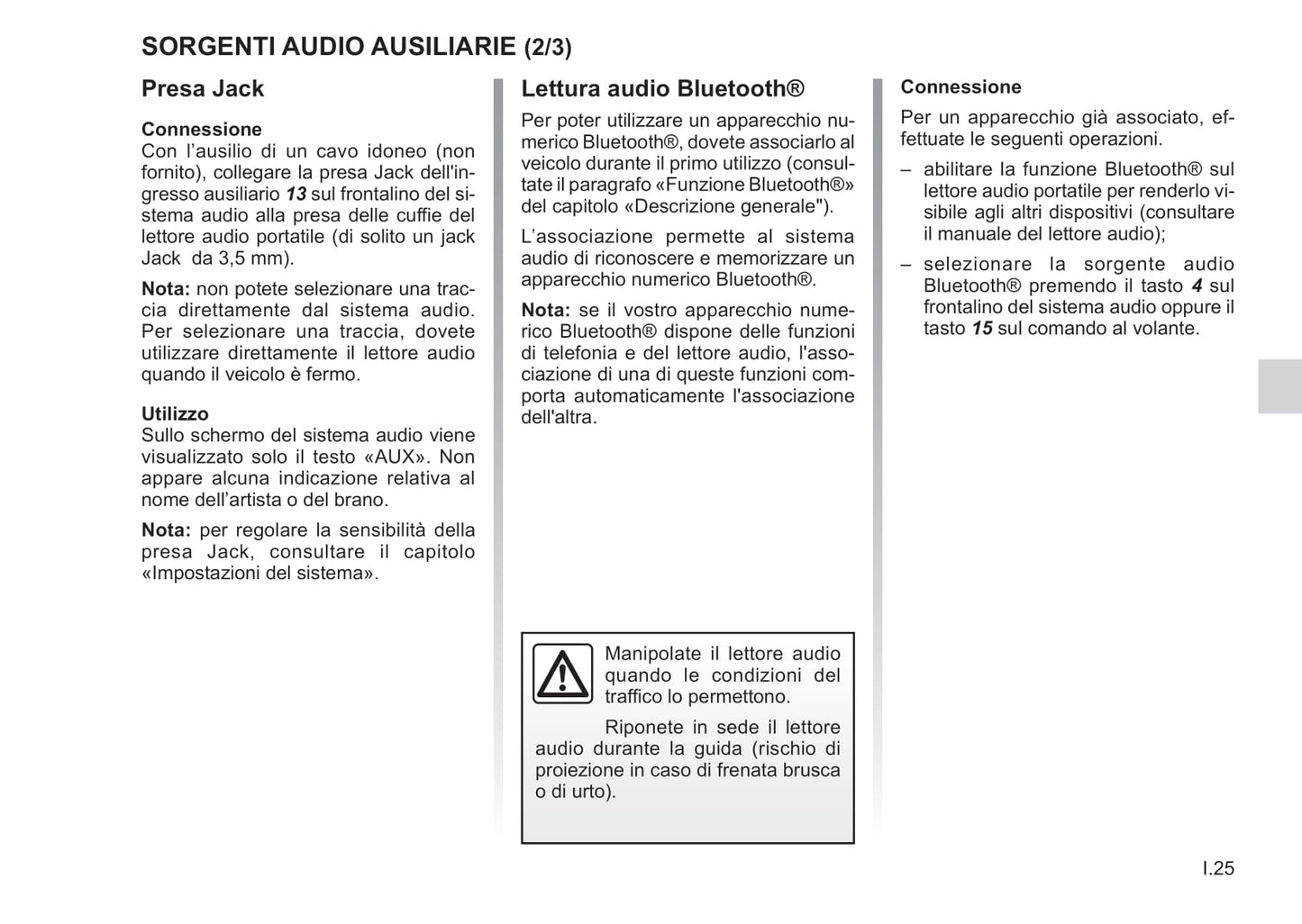 Renault R-Plug&Radio Libretto D'istruzioni 2014