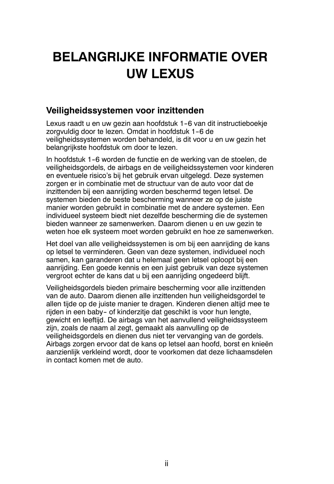 2006-2007 Lexus GS 300/GS 430 Gebruikershandleiding | Nederlands