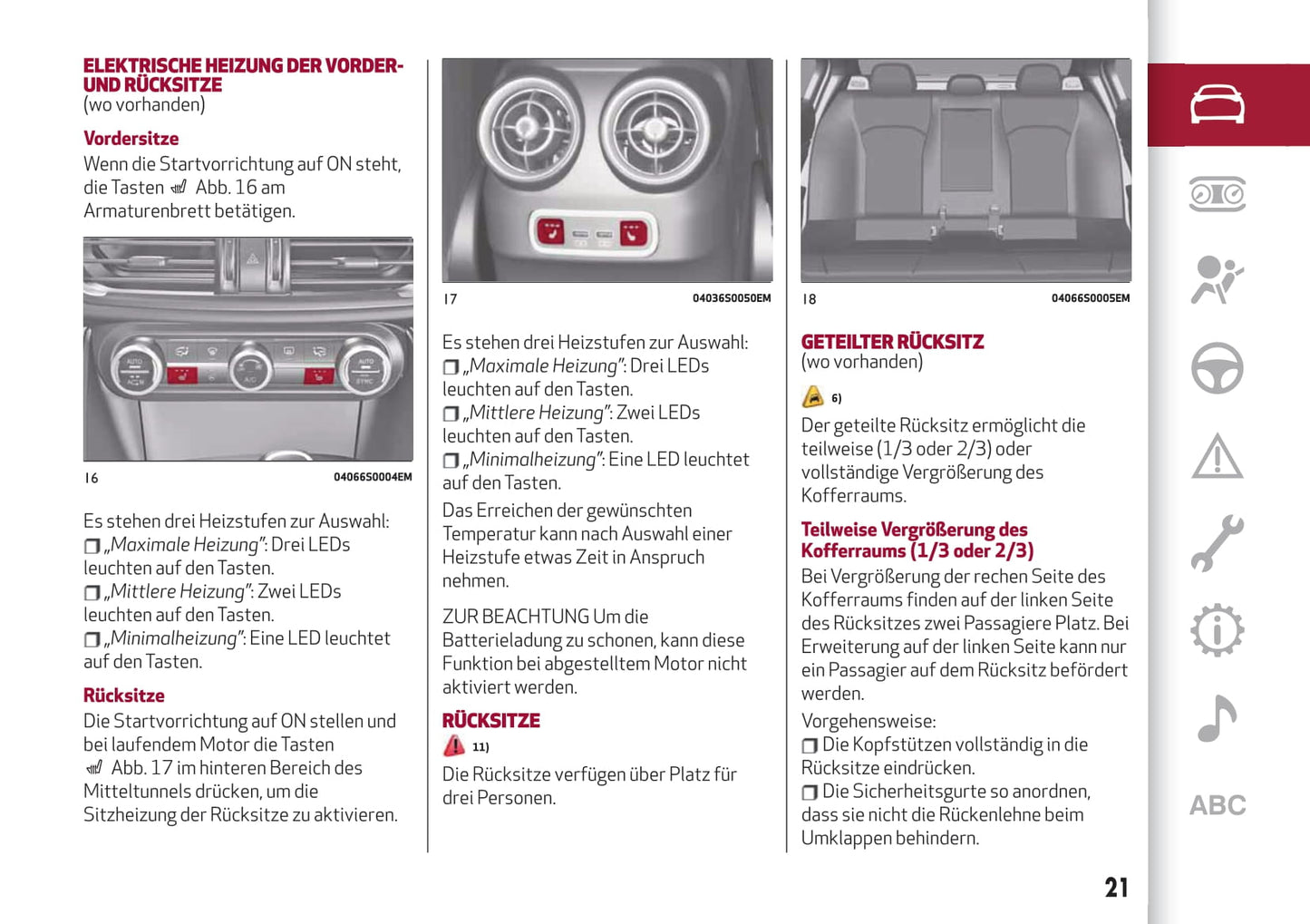 2018-2019 Alfa Romeo Giulia Gebruikershandleiding | Duits