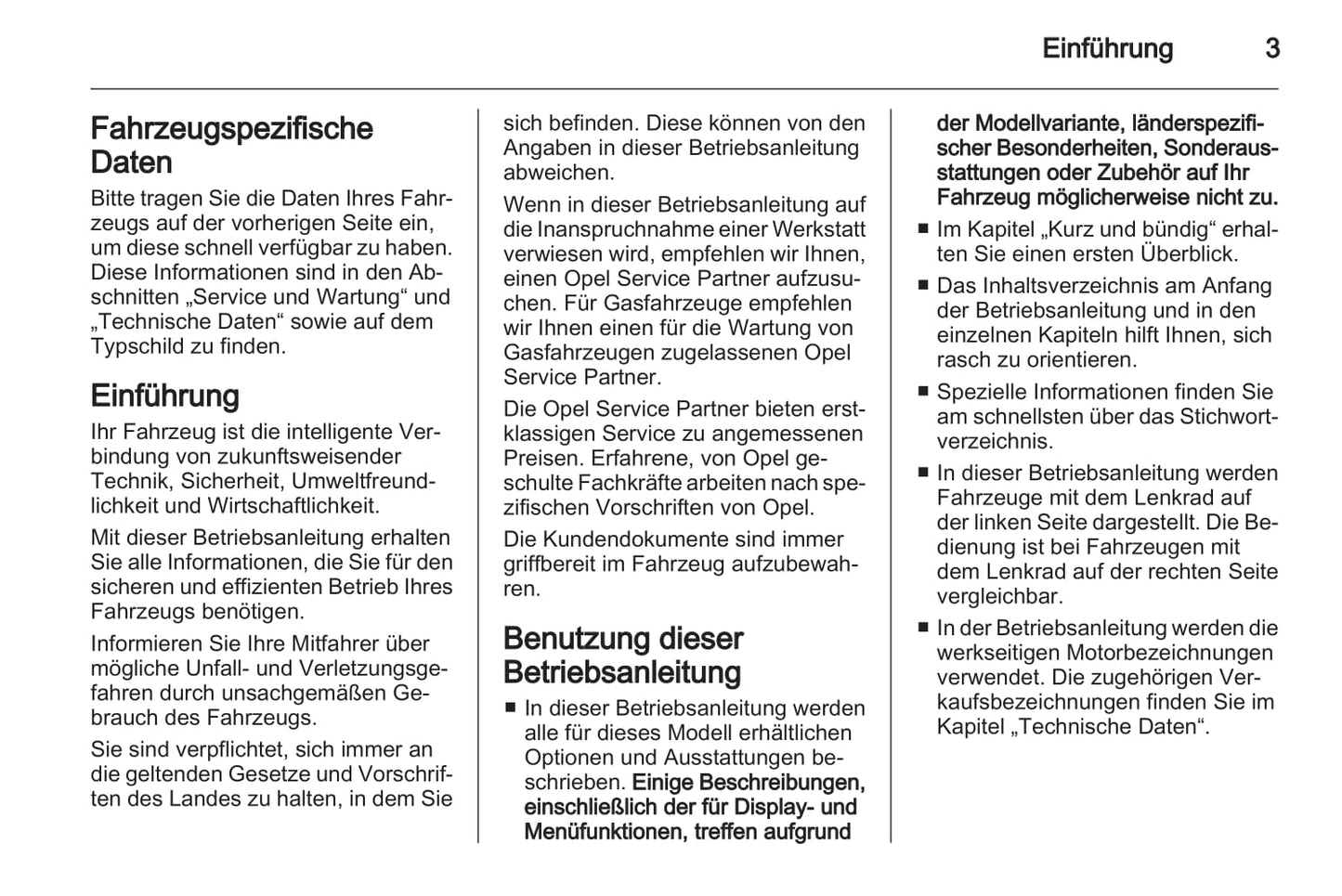 2013-2014 Opel Meriva Owner's Manual | German
