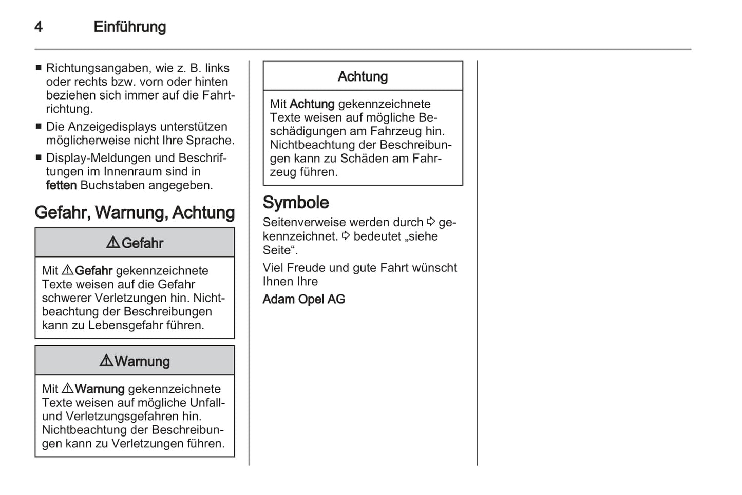2013-2014 Opel Meriva Owner's Manual | German