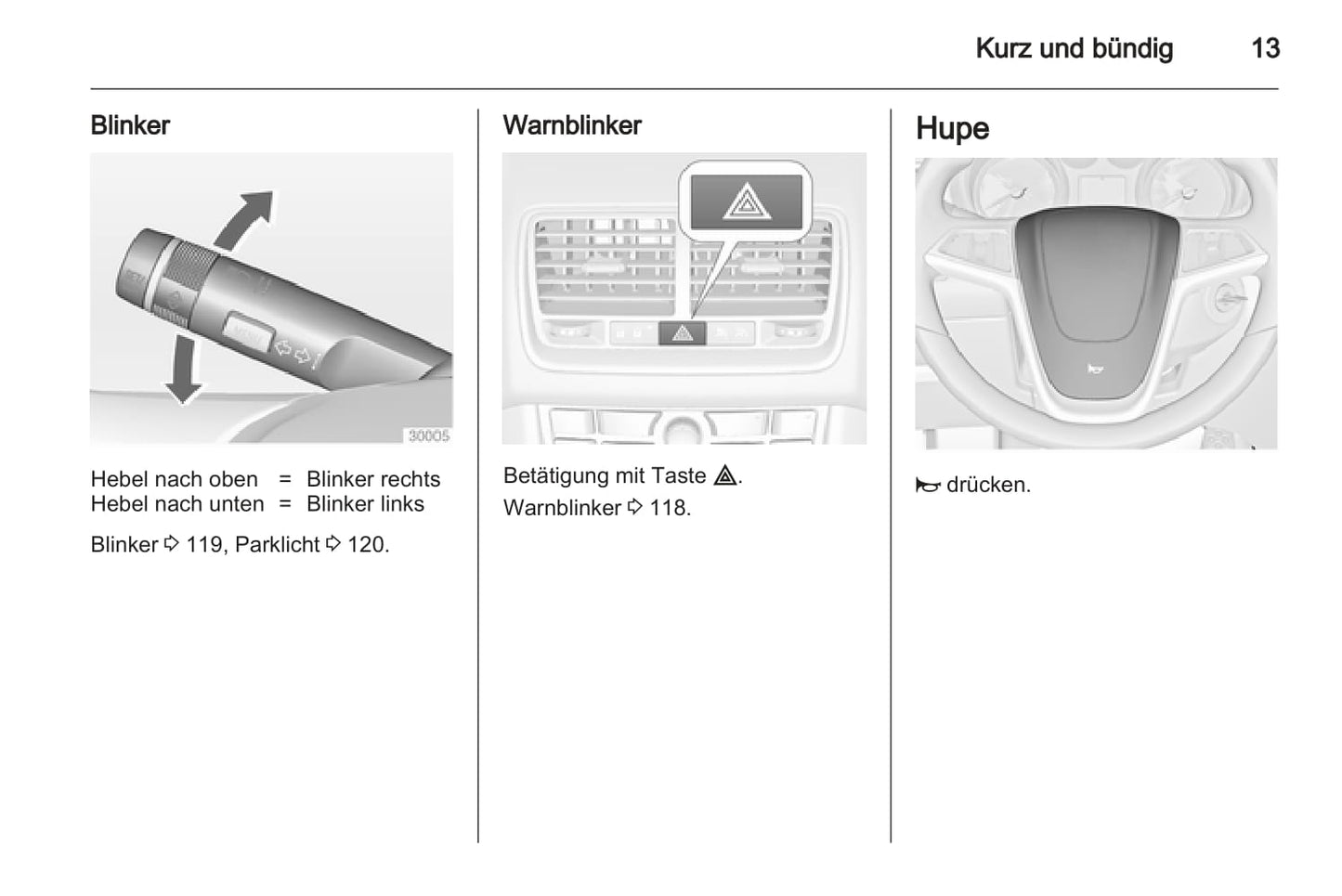 2013-2014 Opel Meriva Owner's Manual | German