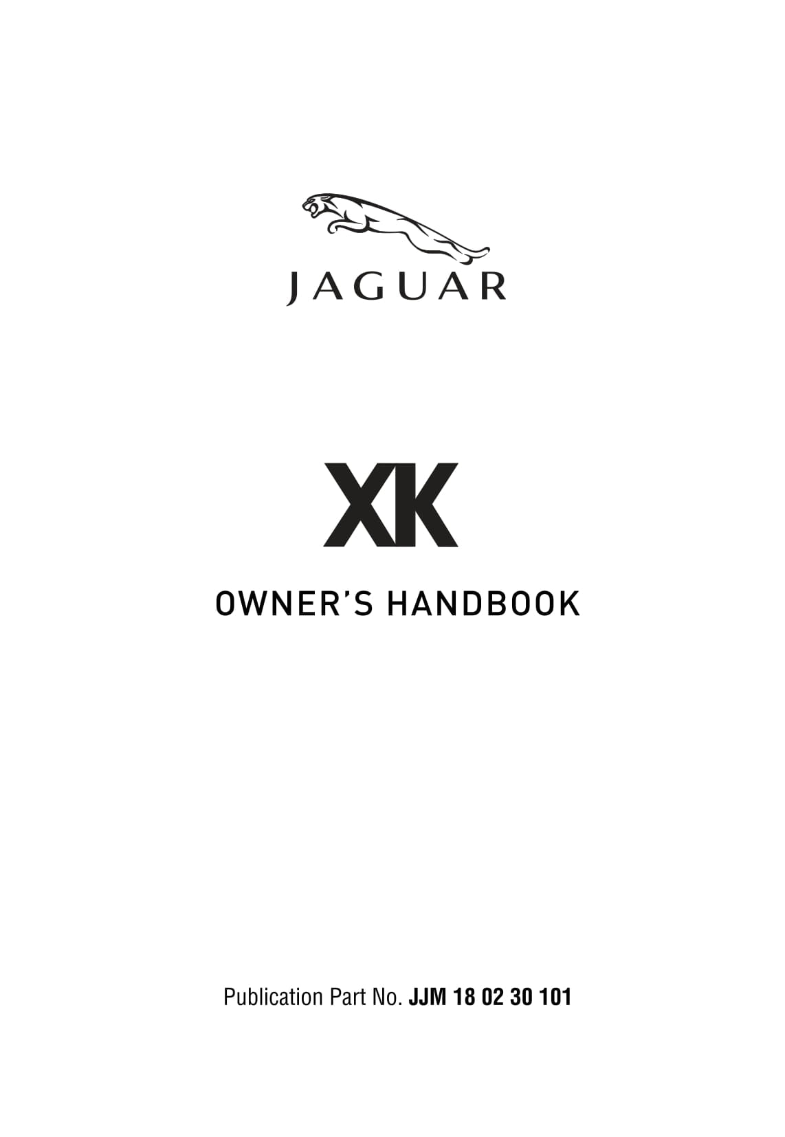 2009 Jaguar XK Owner's Manual | English