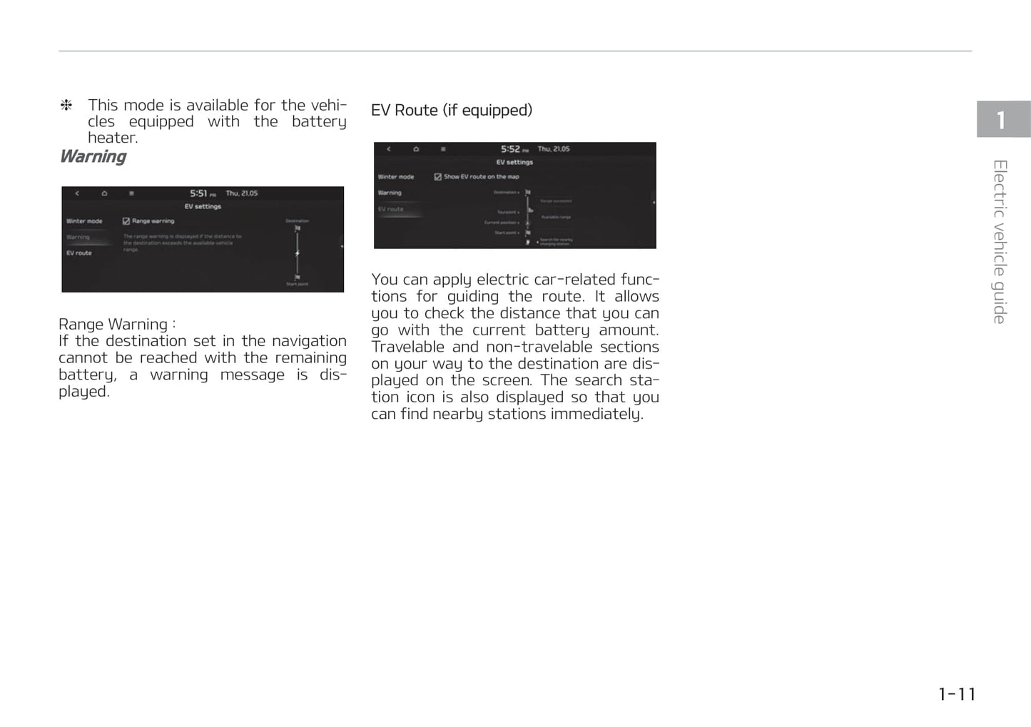 2021-2022 Kia e-Niro Bedienungsanleitung | Englisch