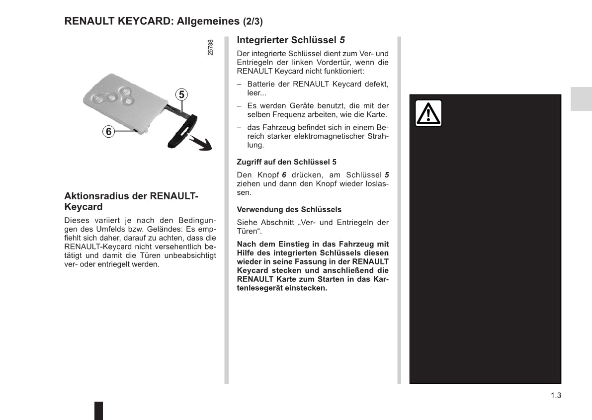 2015-2016 Renault Clio Owner's Manual | German