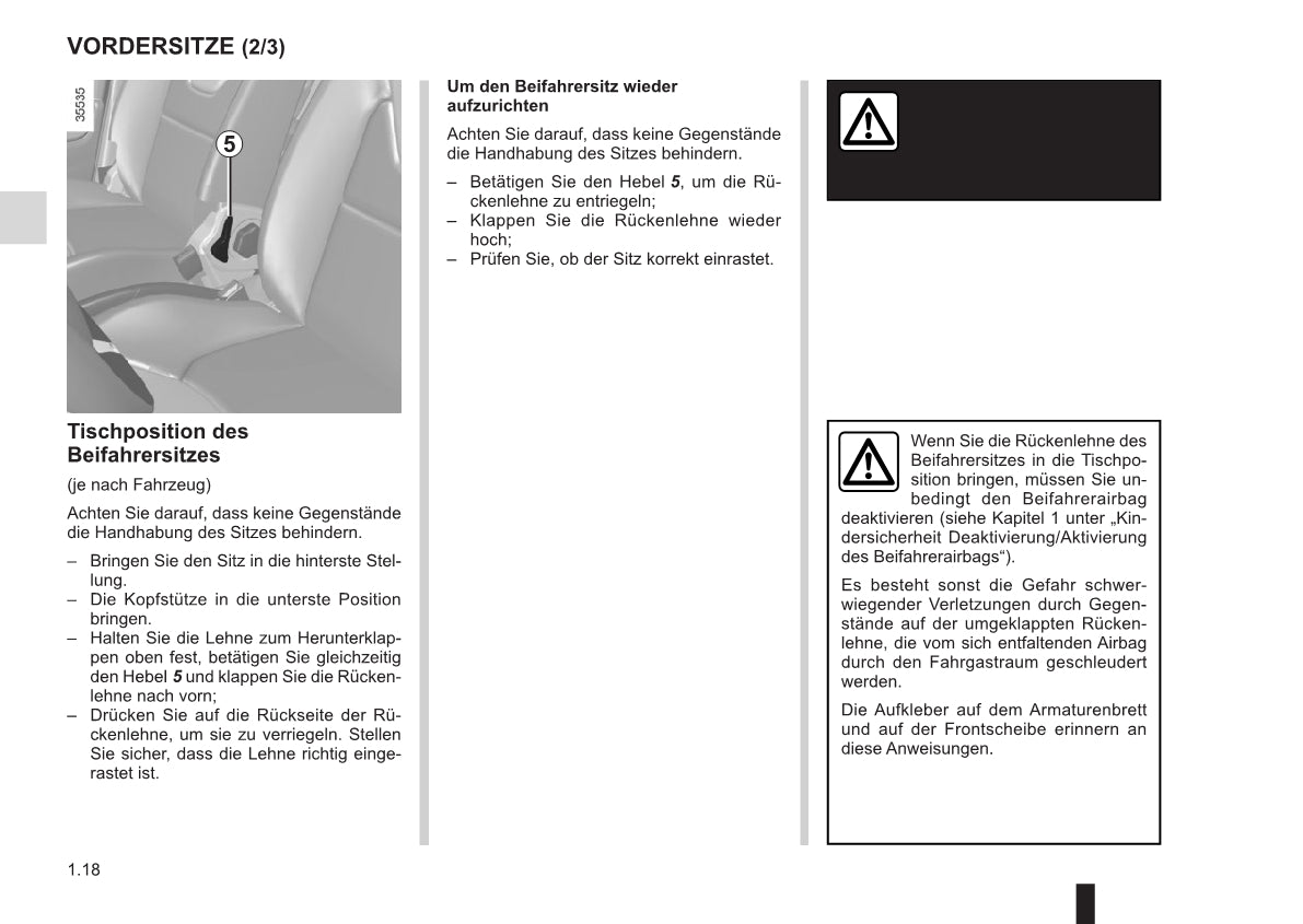 2015-2016 Renault Clio Owner's Manual | German