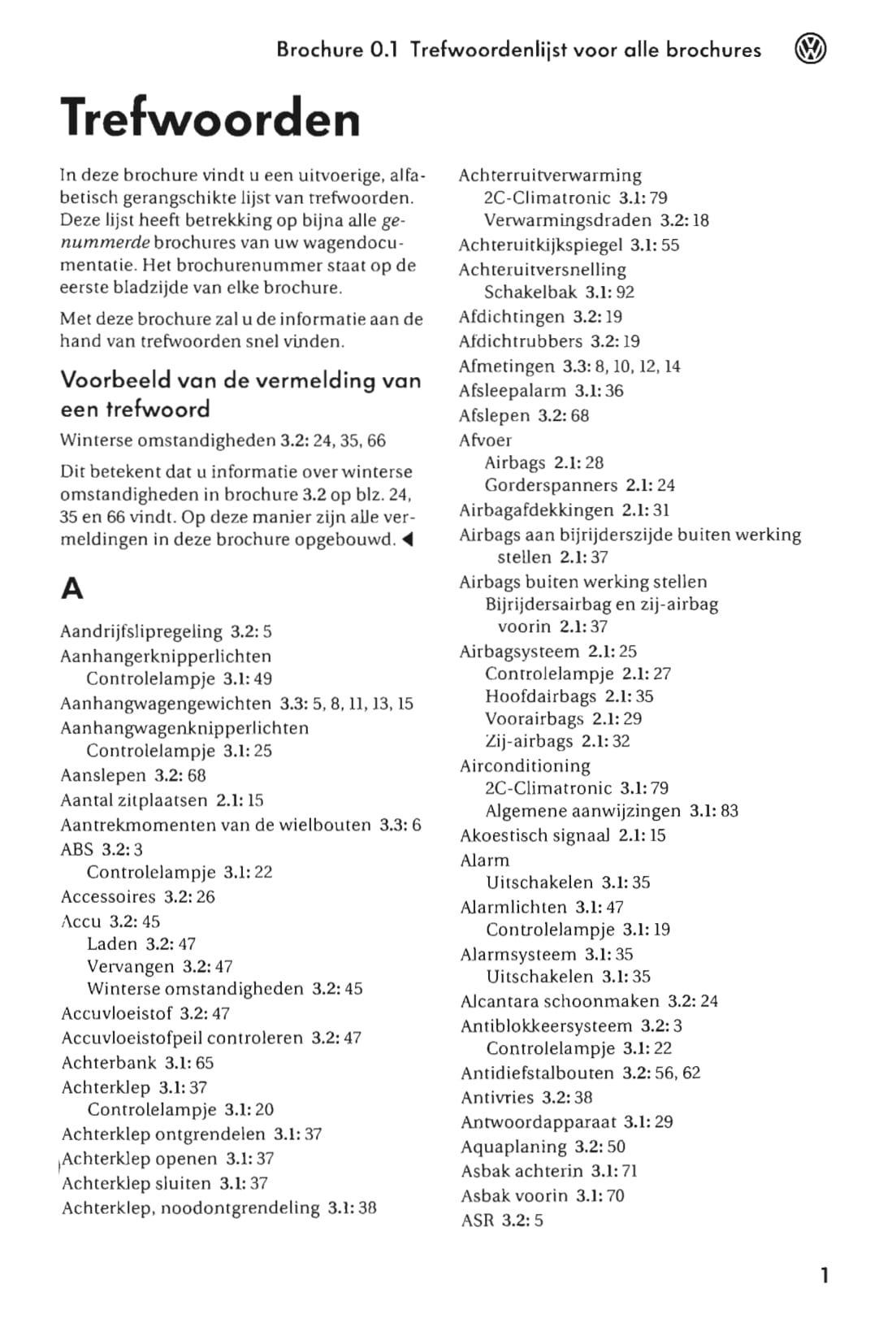 2003-2008 Volkswagen Golf Gebruikershandleiding | Nederlands
