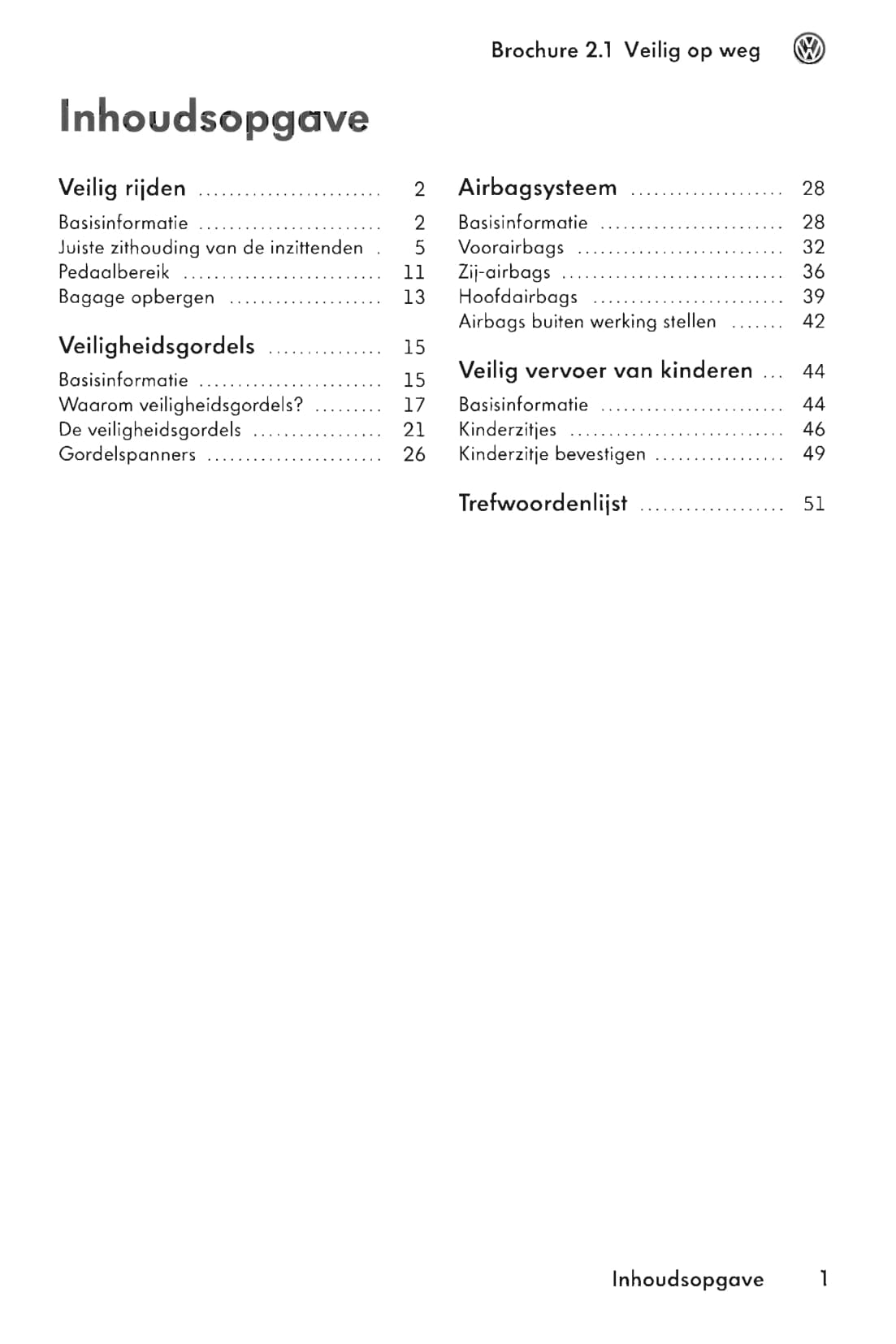 2003-2008 Volkswagen Golf Gebruikershandleiding | Nederlands