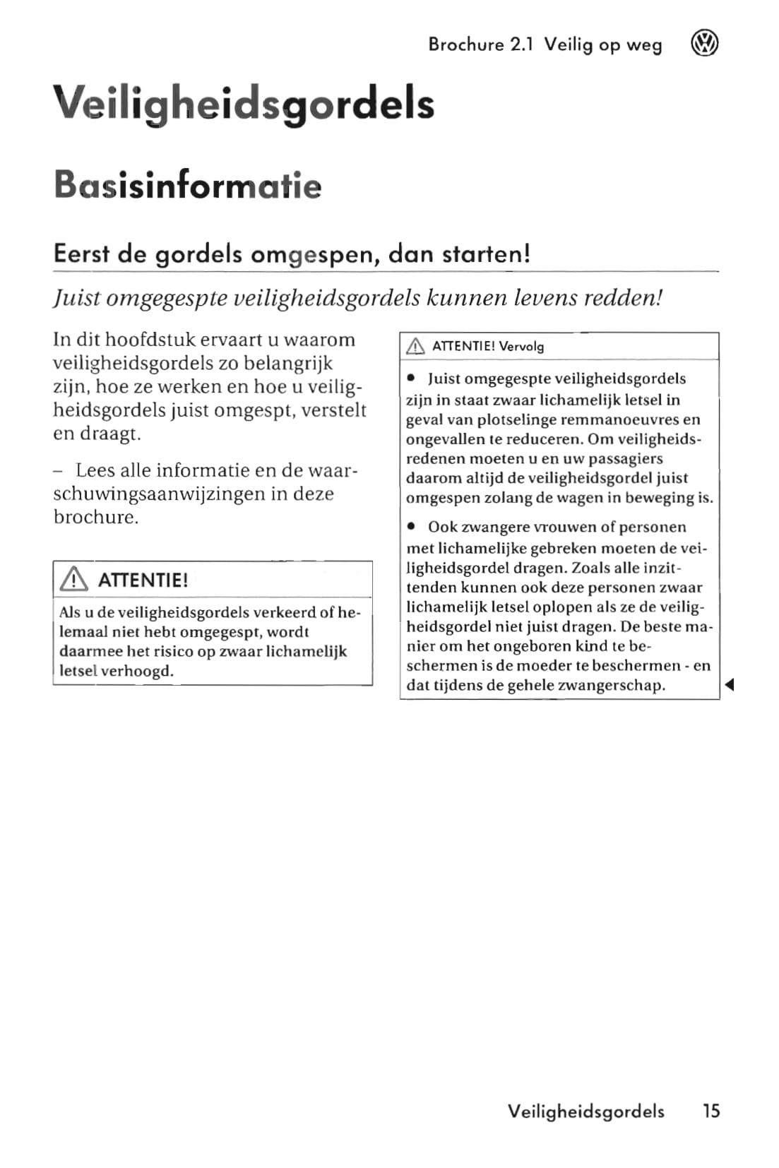 2003-2008 Volkswagen Golf Gebruikershandleiding | Nederlands