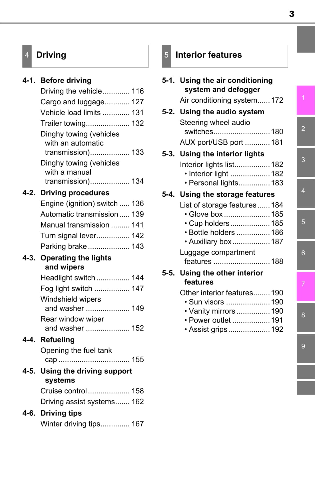 2015 Toyota Yaris Bedienungsanleitung | Englisch