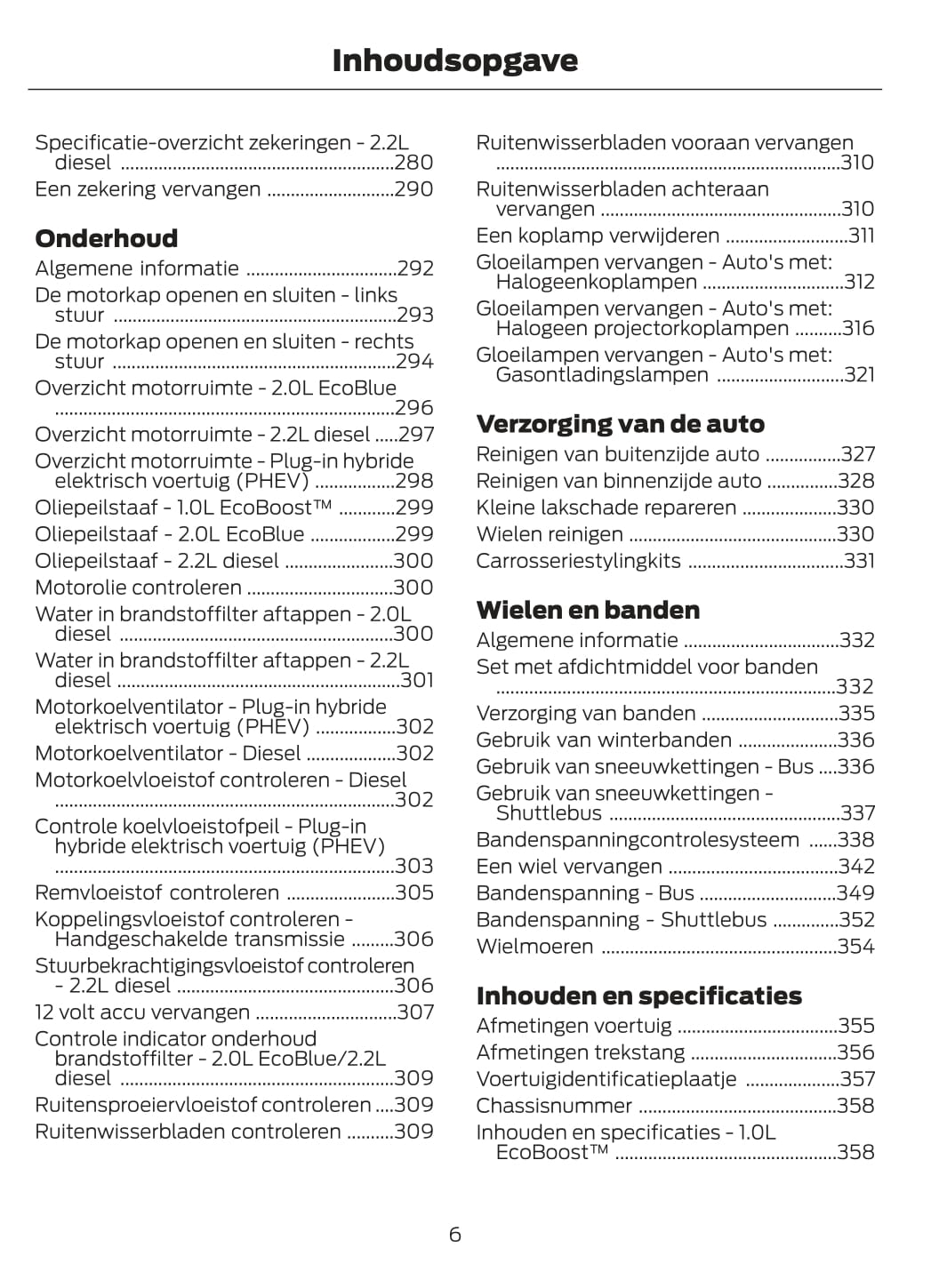 2020 Ford Tourneo Custom Gebruikershandleiding | Nederlands