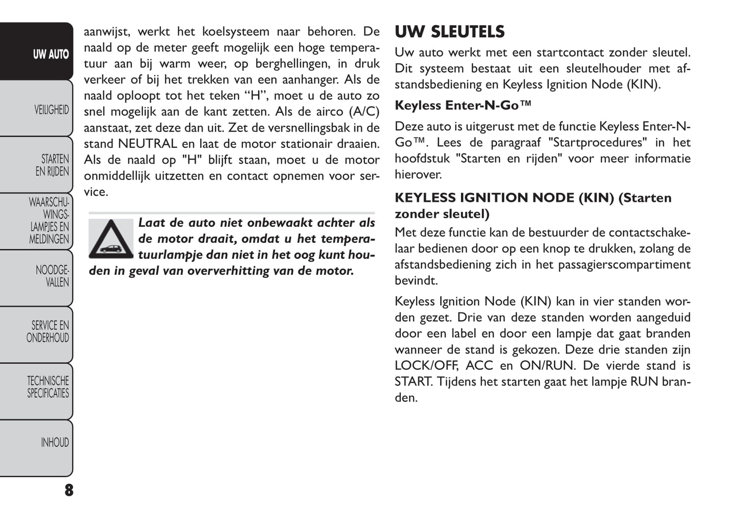 2014-2015 Fiat Freemont Gebruikershandleiding | Nederlands